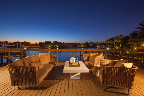 contemporary deck by DKOR Interiors Inc.- Interior Designers Miami, FL