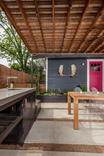 contemporary patio by brett zamore design