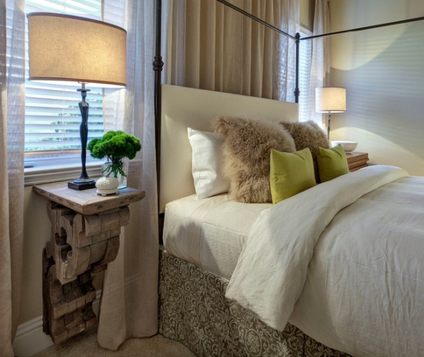 transitional bedroom by LAURA MILLER, ASID, NCIDQ: INTERIOR DESIGN