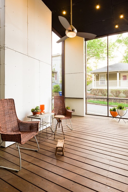 contemporary porch Florian Hart Residence