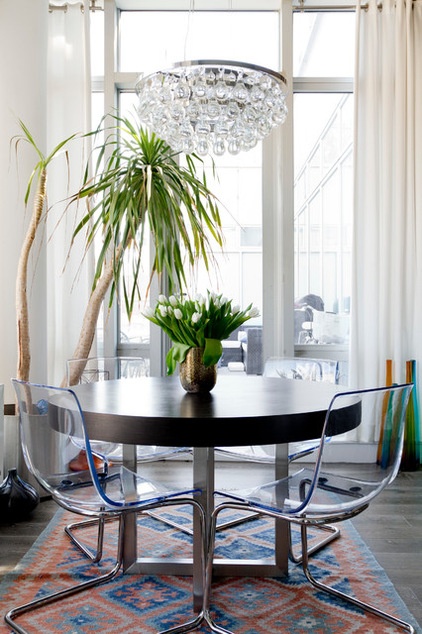 eclectic dining room by Rikki Snyder