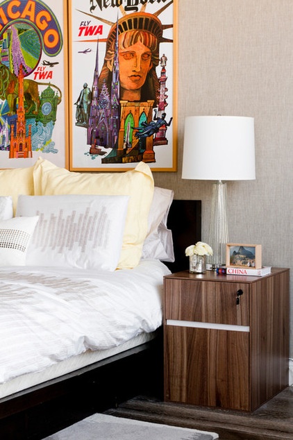 eclectic bedroom by Rikki Snyder