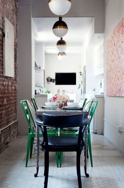 contemporary dining room by Caitlin & Caitlin Design Co.