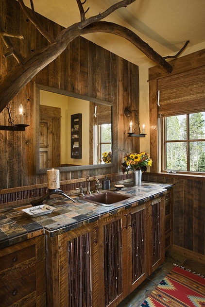 eclectic bathroom Eclectic Bathroom