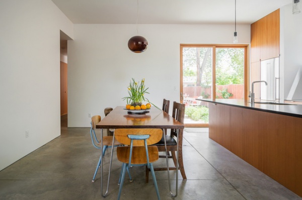 contemporary dining room by Lucy Call