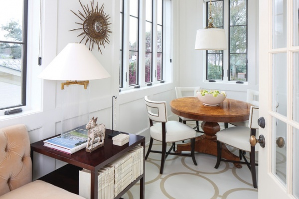 traditional dining room by TY LARKINS INTERIORS