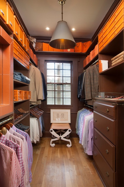 traditional closet by TY LARKINS INTERIORS