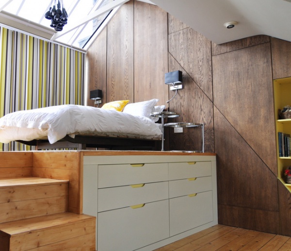 contemporary bedroom by Kia Designs