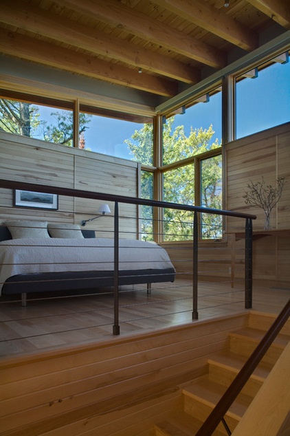 modern bedroom by FINNE Architects