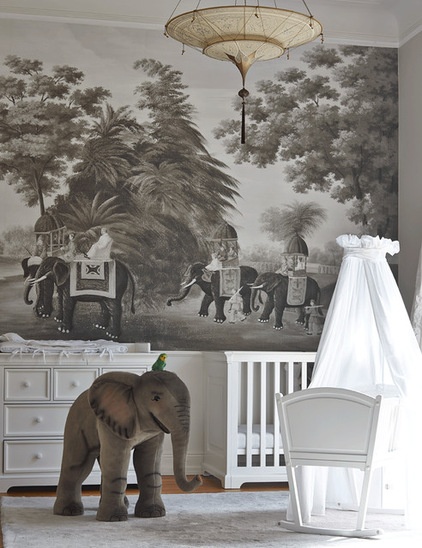 eclectic nursery by Julia Rafflenbeul Interior Architecture