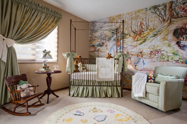 traditional nursery by Decorating Den Interiors- Corporate Headquarters