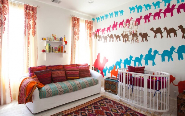 eclectic nursery by Laura U, Inc.