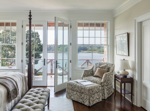 beach style bedroom by Taste Design Inc