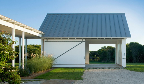 contemporary garage and shed by Estes/Twombly Architects, Inc.