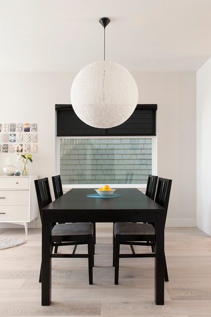 contemporary dining room by Heather Merenda