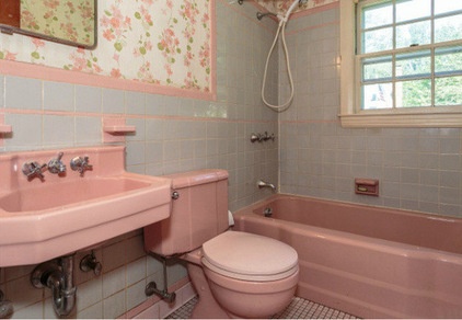 Living with Vintage Bathroom Tile