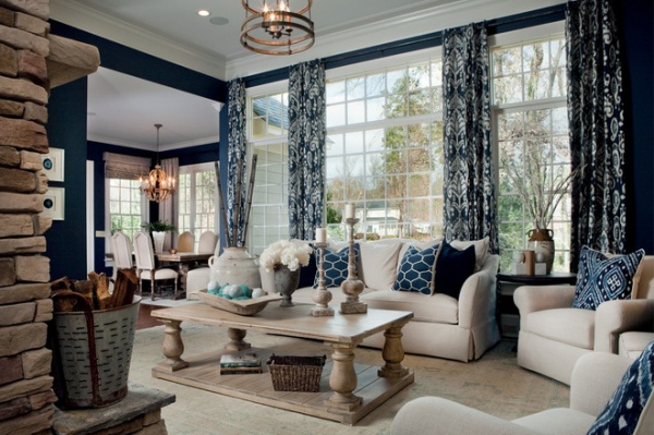 transitional living room by LGB Interiors