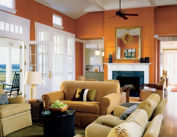 farmhouse living room by Ike Kligerman Barkley