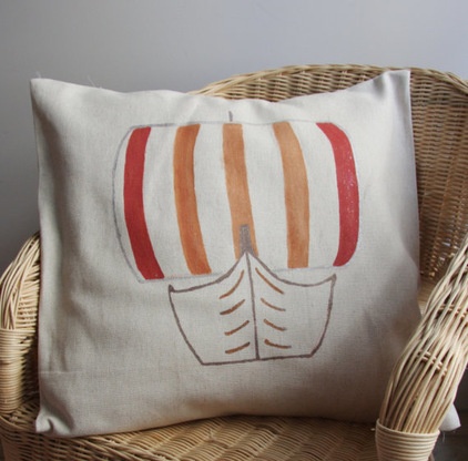 beach style pillows by Etsy