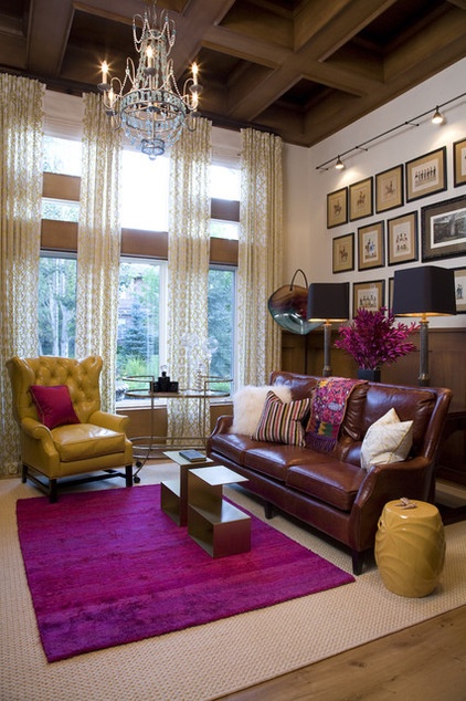 traditional living room by Andrea Schumacher Interiors