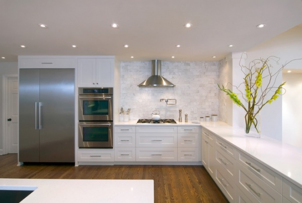 transitional kitchen by Rockwood Cabinetry