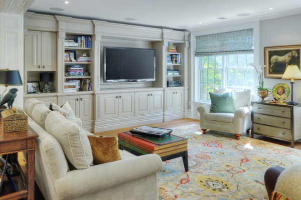 traditional family room by Braam's Custom Cabinets