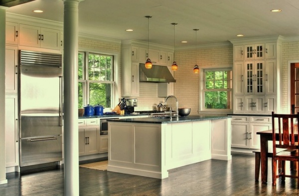 eclectic kitchen by CCS Woodworks Inc.