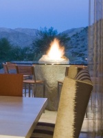 Fire Table' Is Dramatic Outdoor Focal Point : Designers' Portfolio