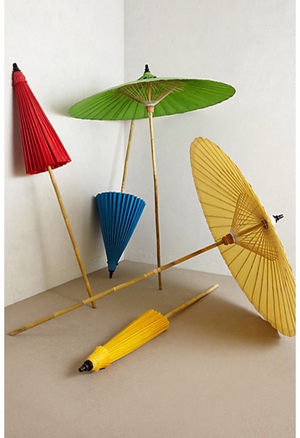 contemporary outdoor umbrellas by Anthropologie