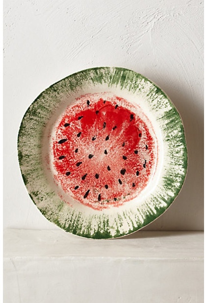 contemporary plates by Anthropologie