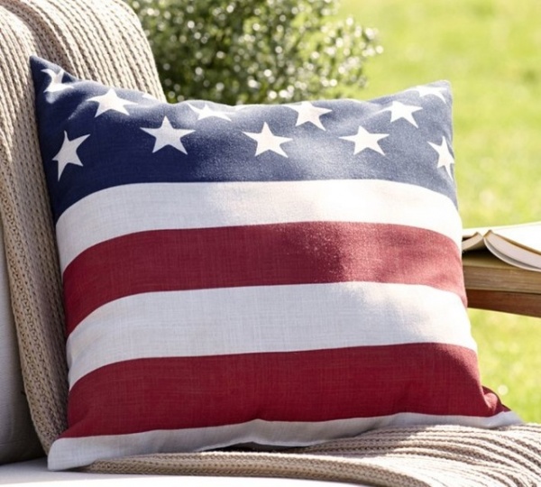 traditional outdoor pillows by Pottery Barn