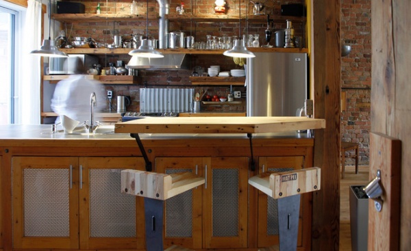 industrial kitchen by Esther Hershcovich