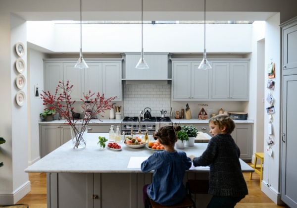 transitional kitchen Adamo Family