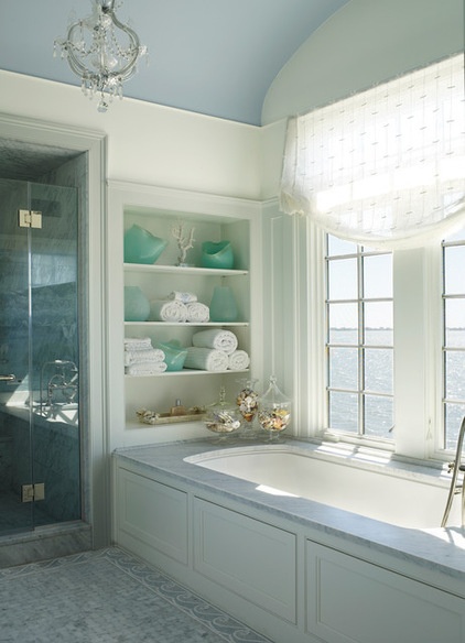 beach style bathroom by Austin Patterson Disston Architects