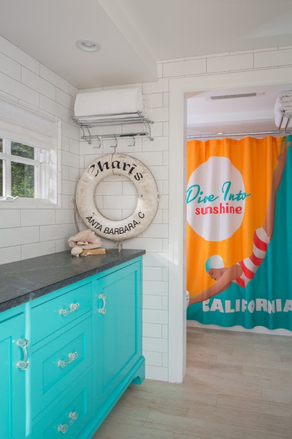 beach style bathroom by Shannon Ggem ASID