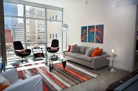 Room of the Day: Fun in a Jiffy for a Downtown Dallas Living Room