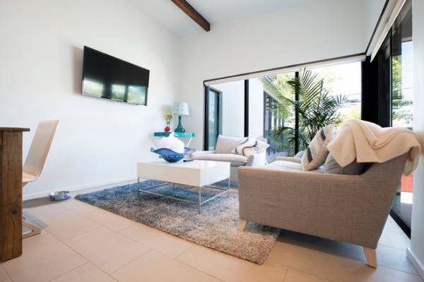 contemporary living room by The Ranch Mine