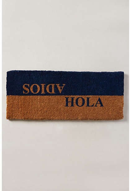 contemporary doormats by Anthropologie