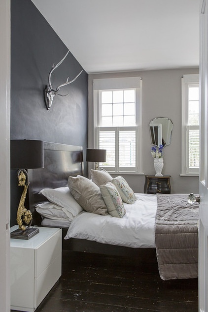 contemporary bedroom by Honey Bee Interiors