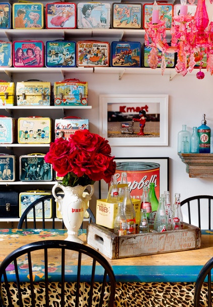 eclectic dining room by Rikki Snyder