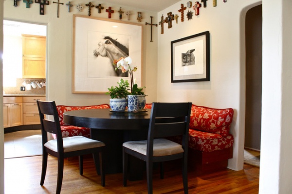 beach style dining room by Shannon Malone