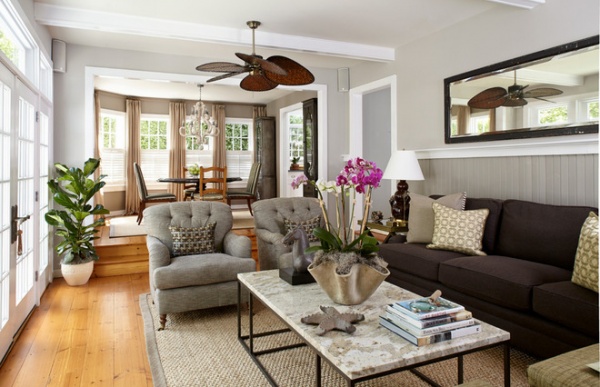 traditional living room by Jules Duffy Designs