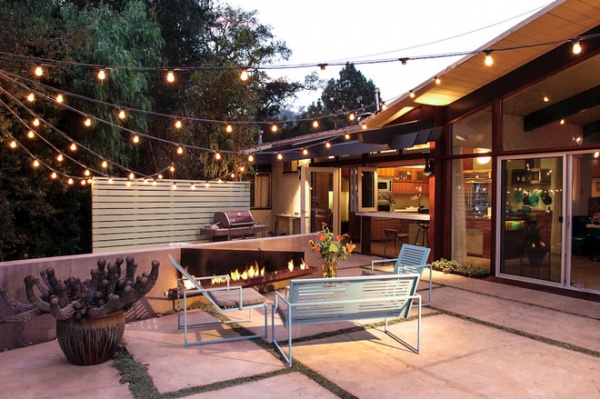 midcentury patio by Native Son Design Studio