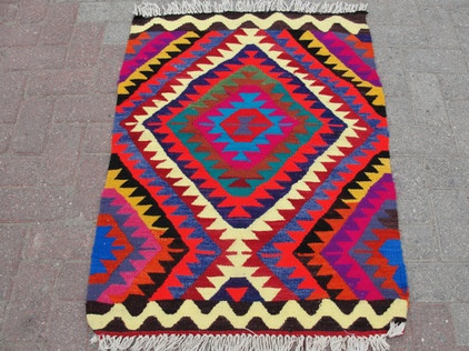 eclectic rugs by Etsy