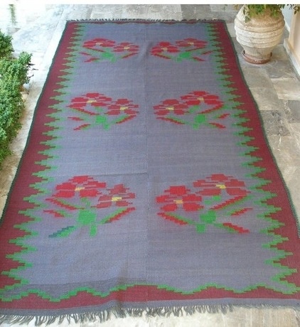 eclectic rugs by Etsy