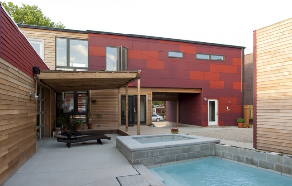 contemporary exterior by Urban Improvement Company