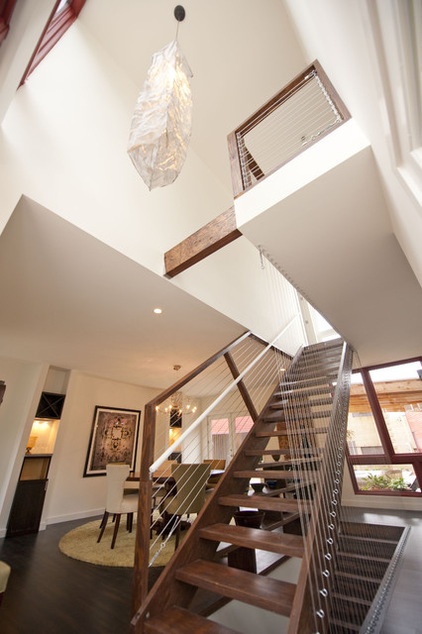 modern staircase by Urban Improvement Company