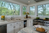 Kitchen of the Week: Cooking With Creekside Views in Maryland