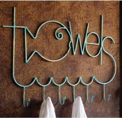 beach style towel bars and hooks by Wind & Weather