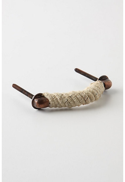 contemporary handles by Anthropologie